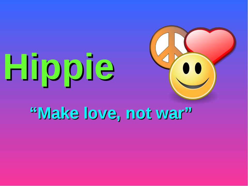 Hippy - Скачать презентации бесплатно ☑ Презентации по предметам на gdz-books.ru