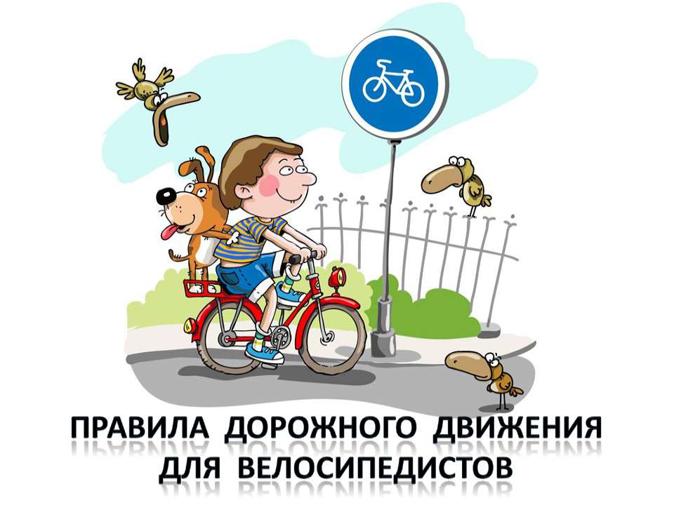Правила дорожного движения для велосипедистов  - Скачать презентации бесплатно | Читать или скачать учебники для школы онлайн бесплатно ☑ Школьные учебники school-textbook.com