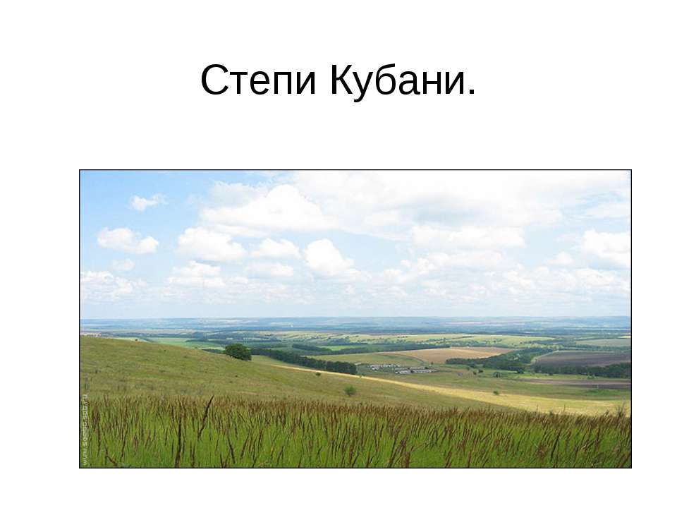 Степи Кубани  - Скачать презентации бесплатно | Читать или скачать учебники для школы онлайн бесплатно ☑ Школьные учебники school-textbook.com