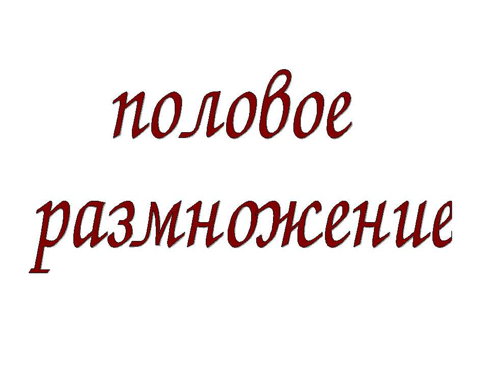 половое размножение  - Скачать презентации бесплатно | Читать или скачать учебники для школы онлайн бесплатно ☑ Школьные учебники school-textbook.com