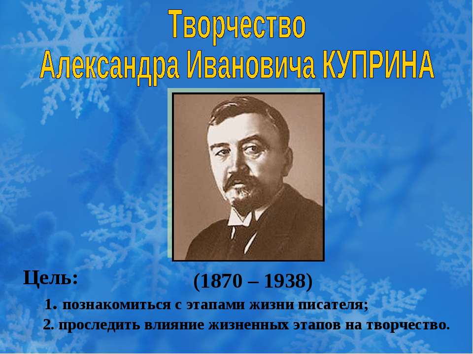 Творчество Александра Ивановича КУПРИНА  - Скачать презентации бесплатно | Читать или скачать учебники для школы онлайн бесплатно ☑ Школьные учебники school-textbook.com