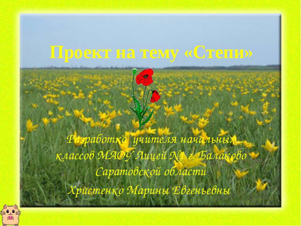 Степи 4 класс - Скачать презентации бесплатно ☑ Презентации по предметам на gdz-books.ru