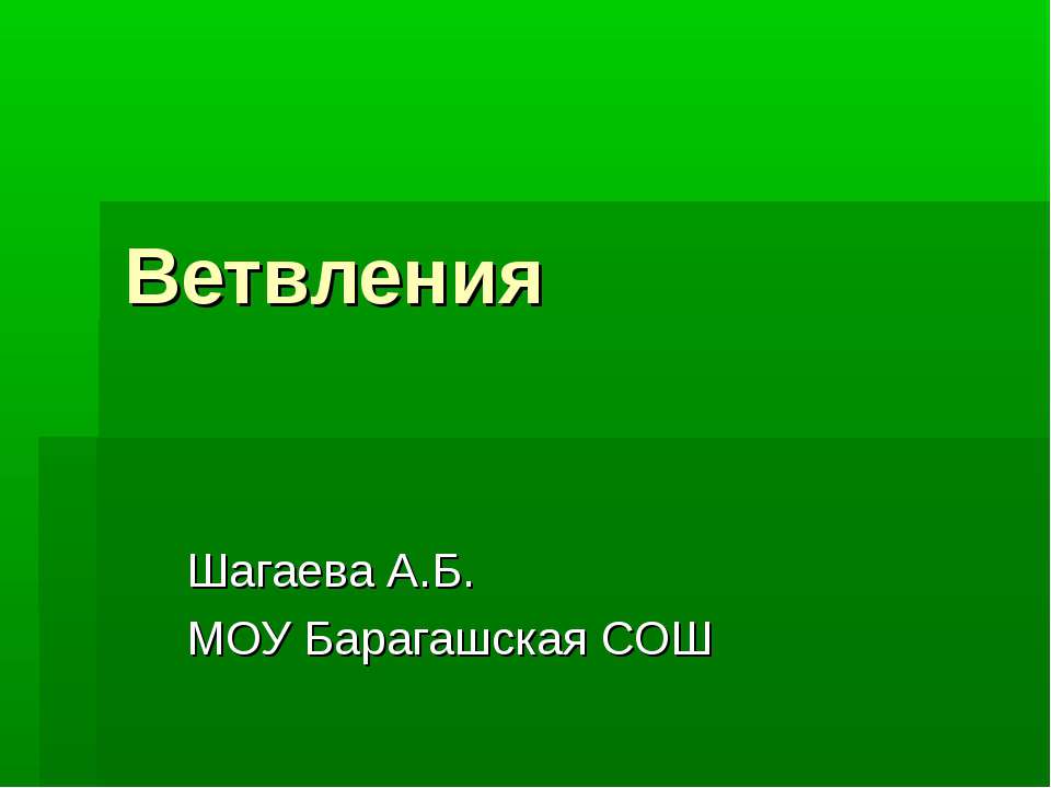 Ветвления  - Скачать презентации бесплатно | Читать или скачать учебники для школы онлайн бесплатно ☑ Школьные учебники school-textbook.com