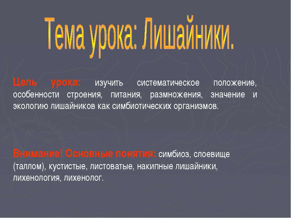 Лишайники - Скачать презентации бесплатно ☑ Презентации по предметам на gdz-books.ru