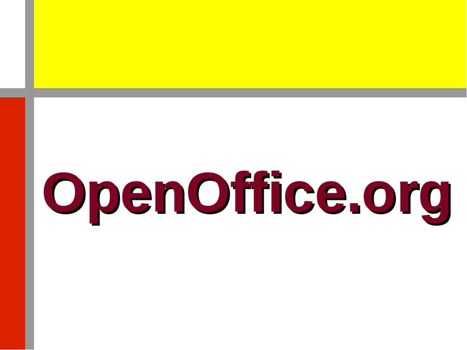 OpenOffice - Скачать презентации бесплатно ☑ Презентации по предметам на gdz-books.ru