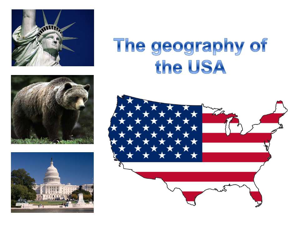 The geography of the USA  - Скачать презентации бесплатно | Читать или скачать учебники для школы онлайн бесплатно ☑ Школьные учебники school-textbook.com