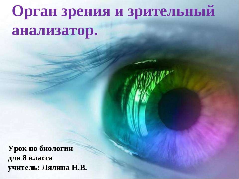 Орган зрения и зрительный анализатор - Скачать презентации бесплатно ☑ Презентации по предметам на gdz-books.ru
