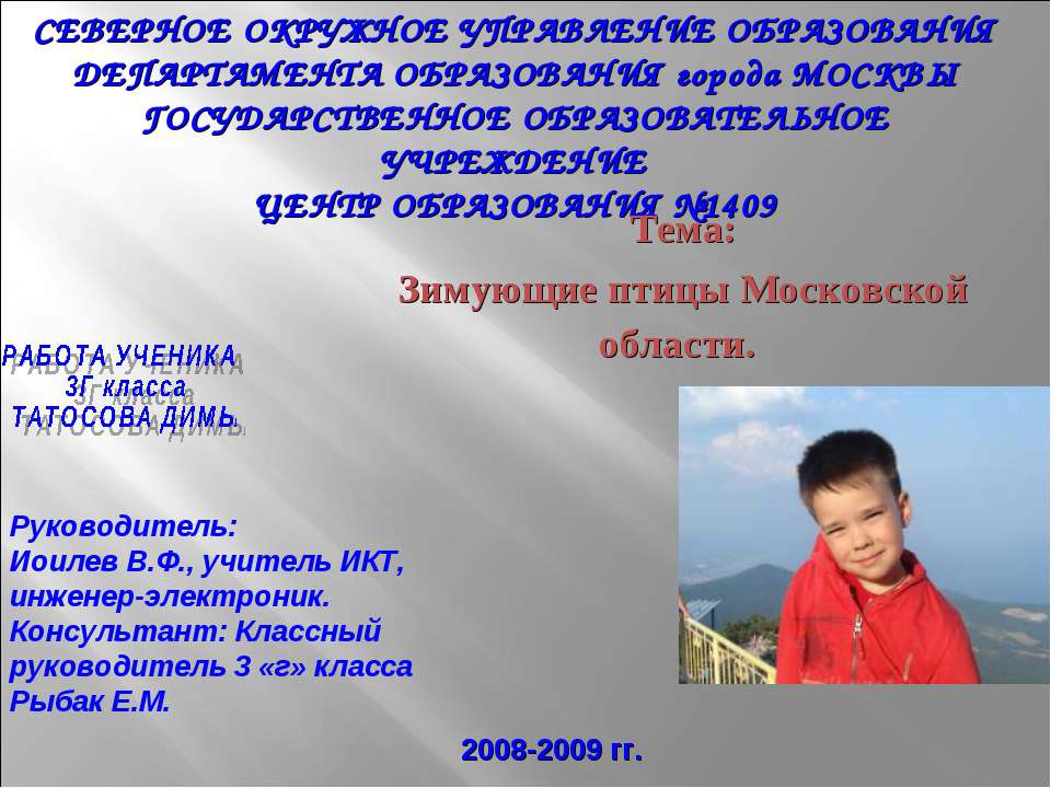 Зимующие птицы Московской области  - Скачать презентации бесплатно | Читать или скачать учебники для школы онлайн бесплатно ☑ Школьные учебники school-textbook.com