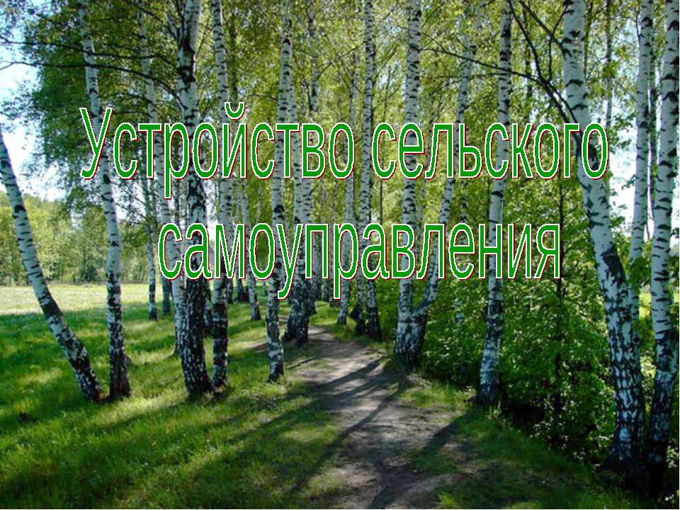 Устройство сельского самоуправления  - Скачать презентации бесплатно | Читать или скачать учебники для школы онлайн бесплатно ☑ Школьные учебники school-textbook.com