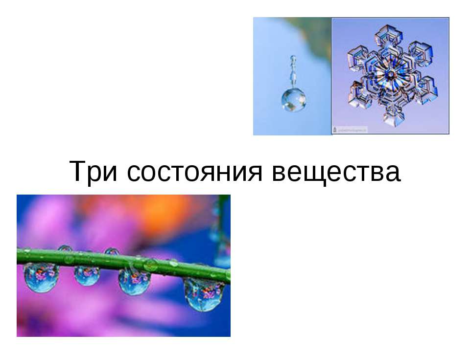 Три состояния вещества  - Скачать презентации бесплатно | Читать или скачать учебники для школы онлайн бесплатно ☑ Школьные учебники school-textbook.com
