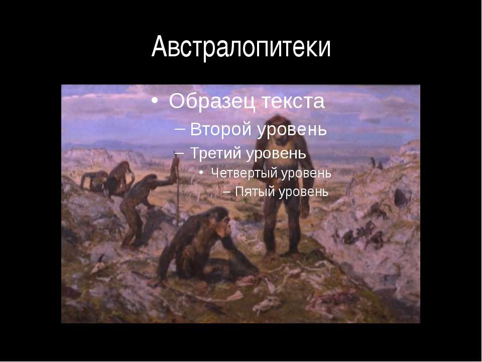 Австралопитеки - Скачать презентации бесплатно ☑ Презентации по предметам на gdz-books.ru