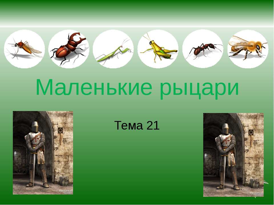 Маленькие рыцари  - Скачать презентации бесплатно | Читать или скачать учебники для школы онлайн бесплатно ☑ Школьные учебники school-textbook.com
