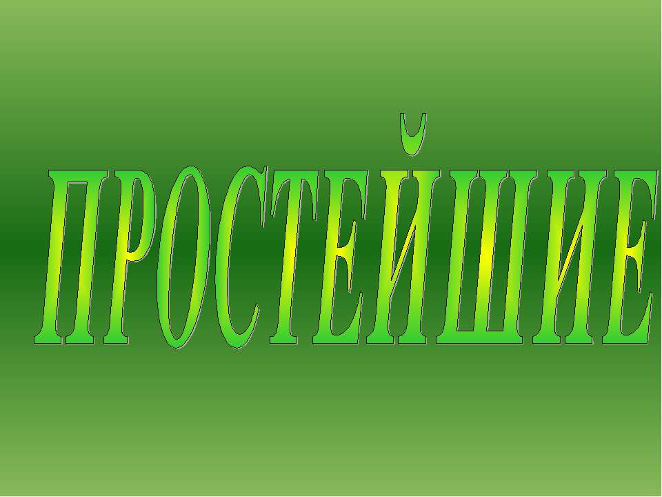 Простейшие - Скачать презентации бесплатно ☑ Презентации по предметам на gdz-books.ru