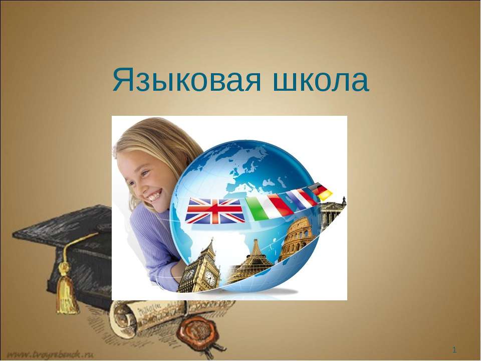 Языковая школа  - Скачать презентации бесплатно | Читать или скачать учебники для школы онлайн бесплатно ☑ Школьные учебники school-textbook.com