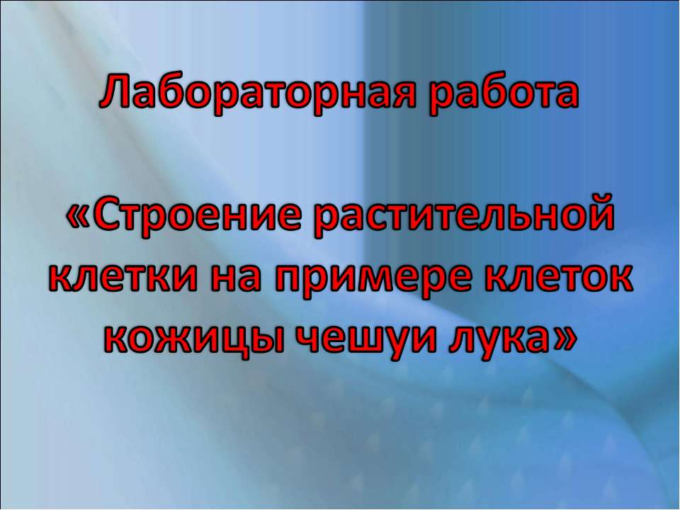 Строение растительной клетки на примере клеток кожицы чешуи лука  - Скачать презентации бесплатно | Читать или скачать учебники для школы онлайн бесплатно ☑ Школьные учебники school-textbook.com