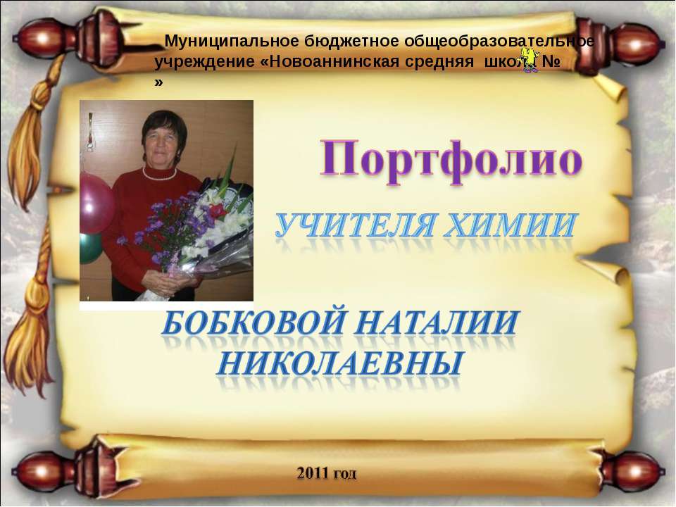 Портфолио Учителя химии БОБКОВОЙ НАТАЛИИ НИКОЛАЕВНЫ  - Скачать презентации бесплатно | Читать или скачать учебники для школы онлайн бесплатно ☑ Школьные учебники school-textbook.com