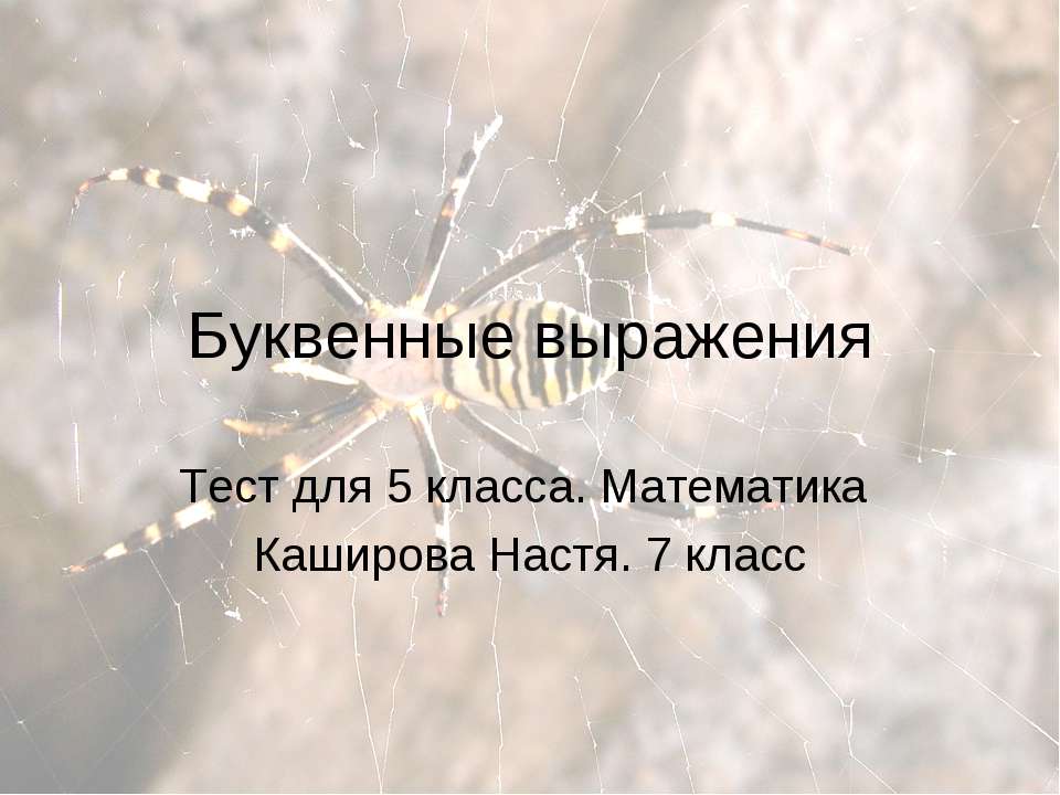Буквенные выражения - Скачать презентации бесплатно ☑ Презентации по предметам на gdz-books.ru