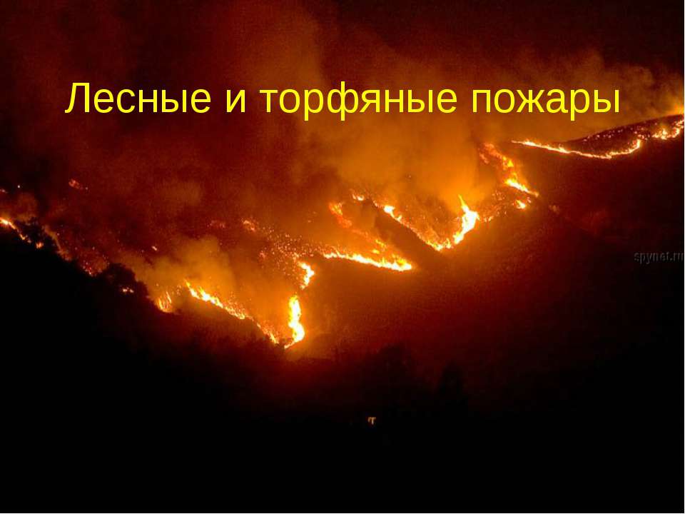 Лесные и торфяные пожары  - Скачать презентации бесплатно | Читать или скачать учебники для школы онлайн бесплатно ☑ Школьные учебники school-textbook.com