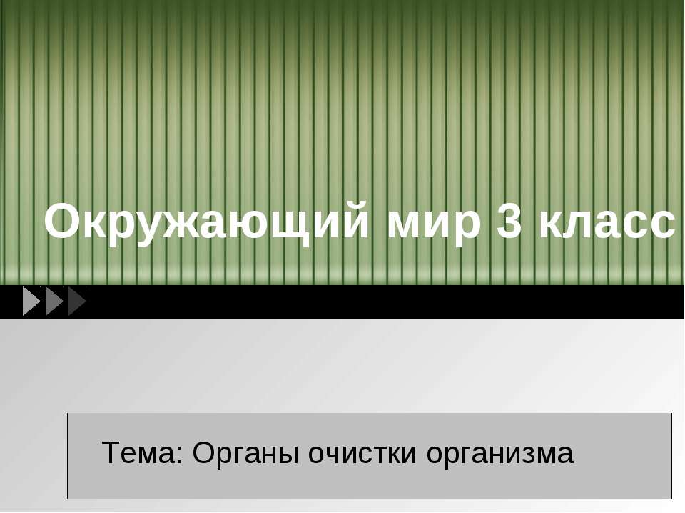 Органы очистки организма  - Скачать презентации бесплатно | Читать или скачать учебники для школы онлайн бесплатно ☑ Школьные учебники school-textbook.com