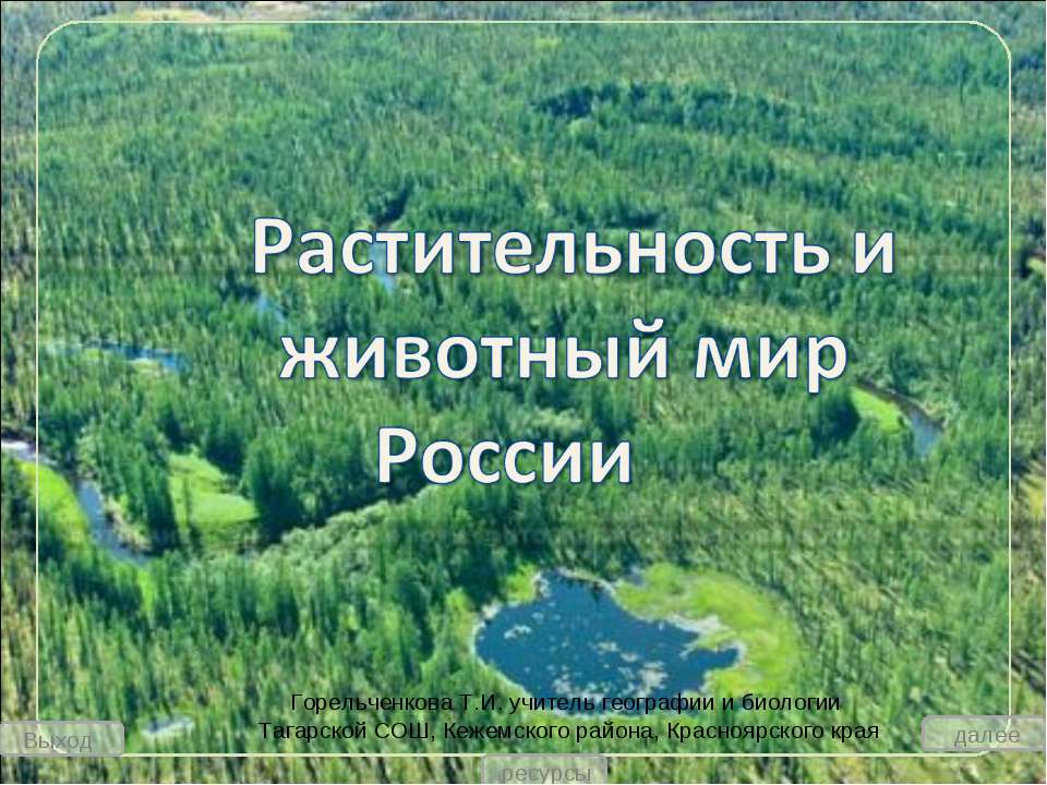 Растительность и животный мир России  - Скачать презентации бесплатно | Читать или скачать учебники для школы онлайн бесплатно ☑ Школьные учебники school-textbook.com