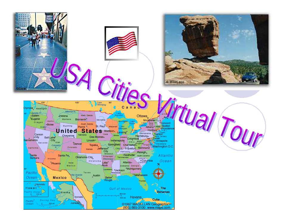 USA Cities Virtual Tour - Скачать презентации бесплатно ☑ Презентации по предметам на gdz-books.ru