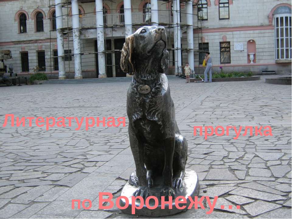 Литературная прогулка по Воронежу  - Скачать презентации бесплатно | Читать или скачать учебники для школы онлайн бесплатно ☑ Школьные учебники school-textbook.com