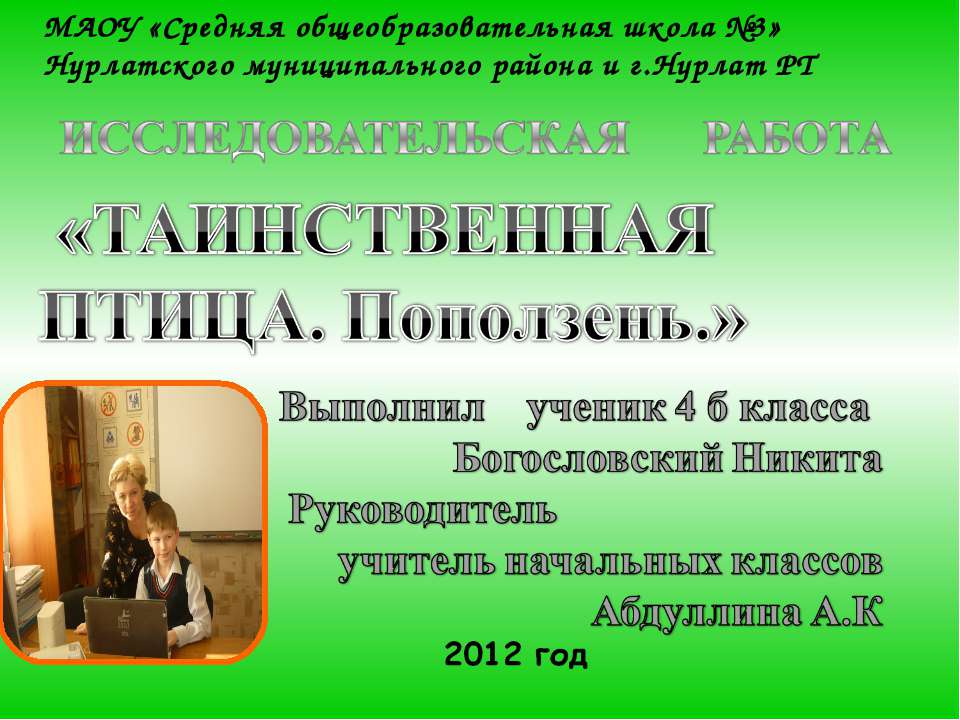 Таинственная птица. Поползень  - Скачать презентации бесплатно | Читать или скачать учебники для школы онлайн бесплатно ☑ Школьные учебники school-textbook.com