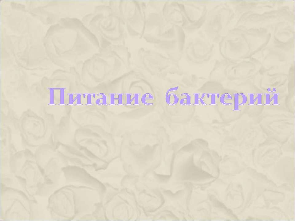 Питание бактерий  - Скачать презентации бесплатно | Читать или скачать учебники для школы онлайн бесплатно ☑ Школьные учебники school-textbook.com