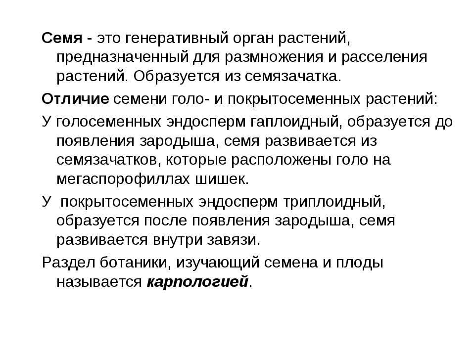 Семя  - Скачать презентации бесплатно | Читать или скачать учебники для школы онлайн бесплатно ☑ Школьные учебники school-textbook.com
