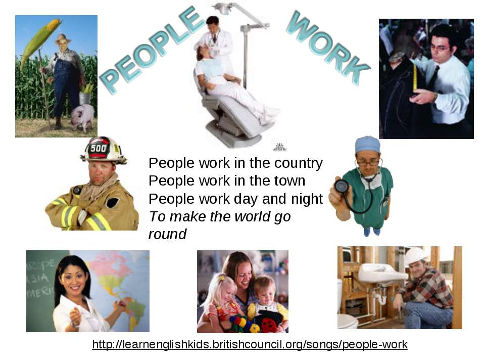 People work - Скачать презентации бесплатно ☑ Презентации по предметам на gdz-books.ru