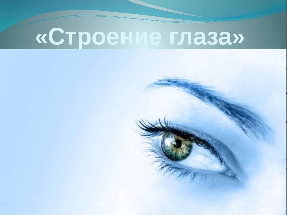 Строение глаза - Скачать презентации бесплатно ☑ Презентации по предметам на gdz-books.ru