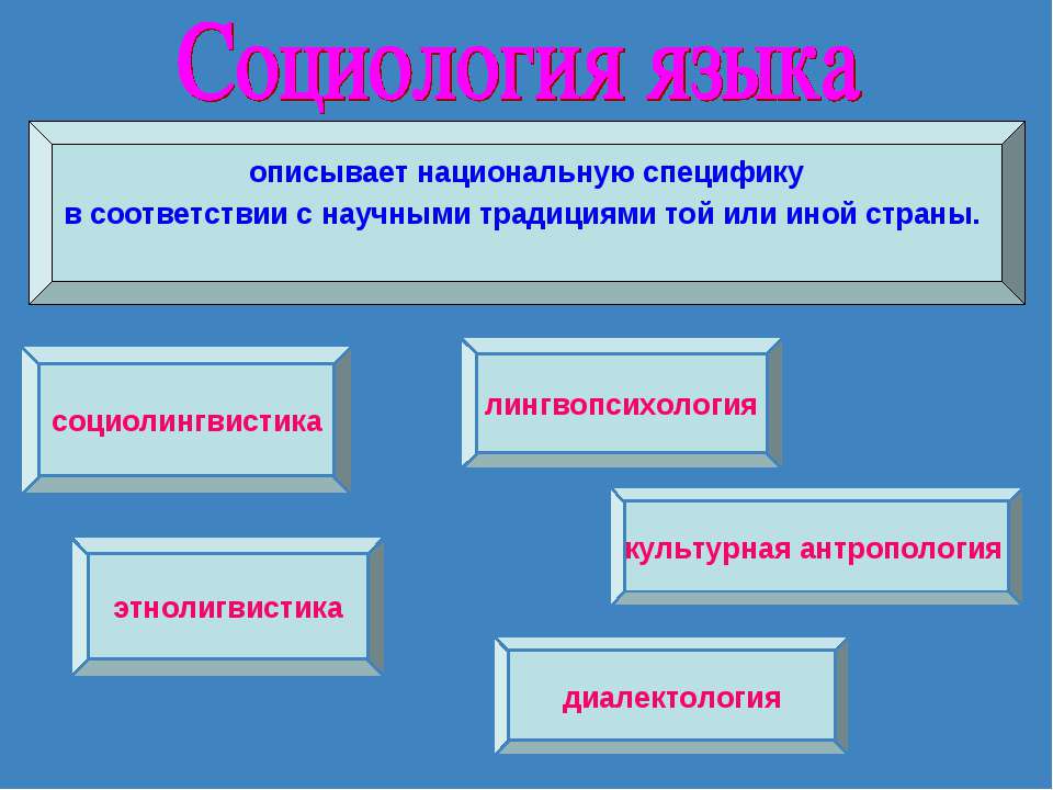 Социология языка - Скачать презентации бесплатно ☑ Презентации по предметам на gdz-books.ru