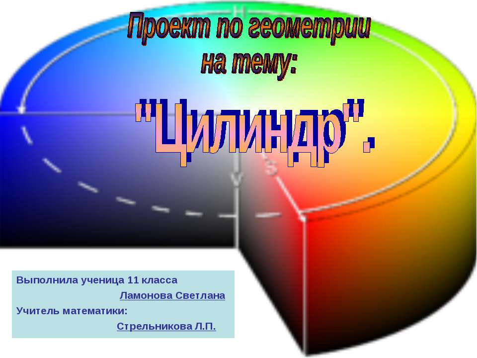 Цилиндр - Скачать презентации бесплатно ☑ Презентации по предметам на gdz-books.ru