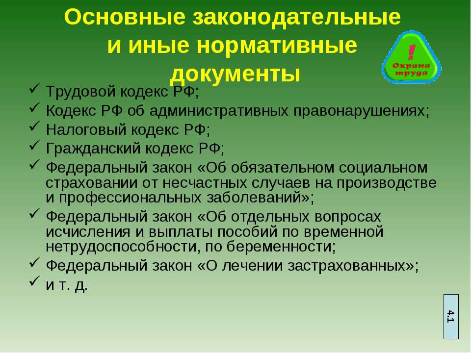 Основные законодательные и иные нормативные документы  - Скачать презентации бесплатно | Читать или скачать учебники для школы онлайн бесплатно ☑ Школьные учебники school-textbook.com