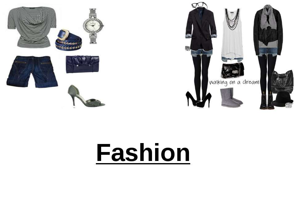 Fashion - Скачать презентации бесплатно ☑ Презентации по предметам на gdz-books.ru