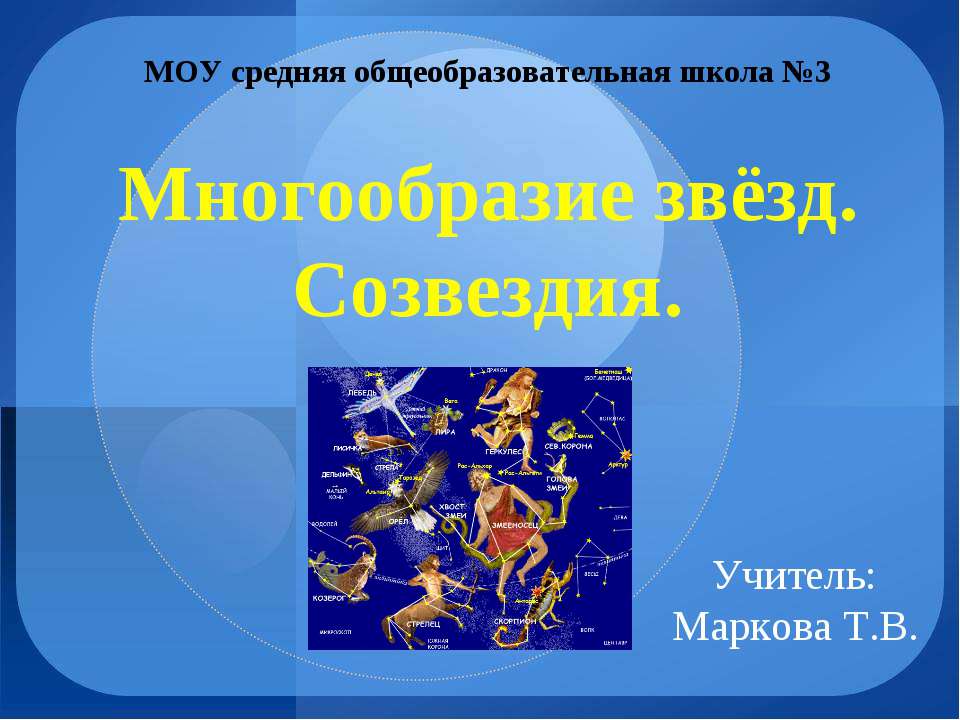 Многообразие звёзд. Созвездия  - Скачать презентации бесплатно | Читать или скачать учебники для школы онлайн бесплатно ☑ Школьные учебники school-textbook.com