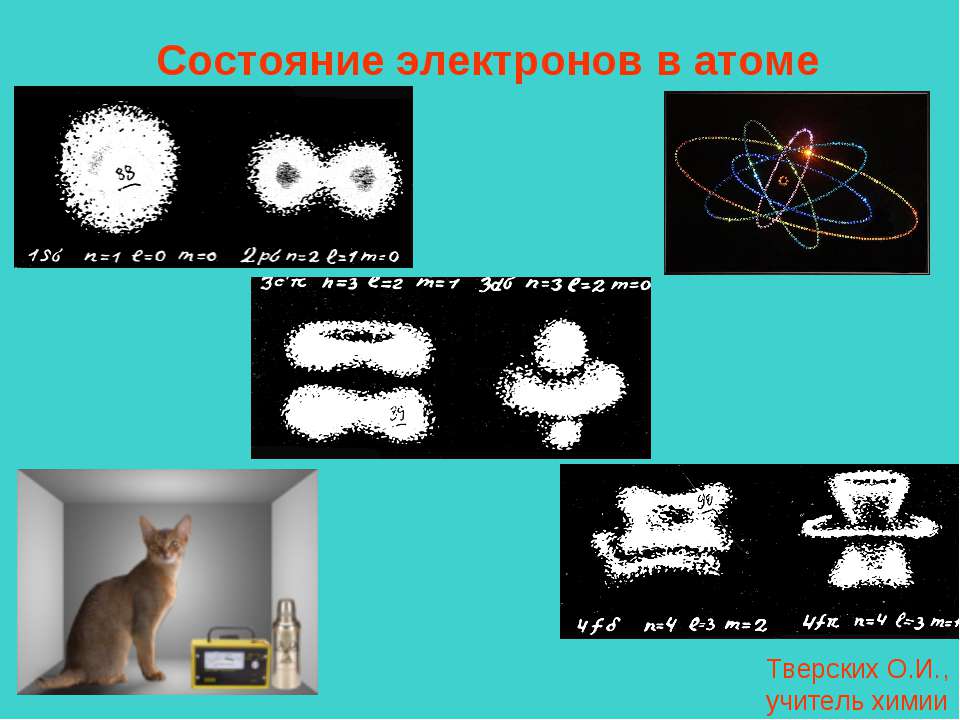 Состояние электронов в атоме - Скачать презентации бесплатно ☑ Презентации по предметам на gdz-books.ru