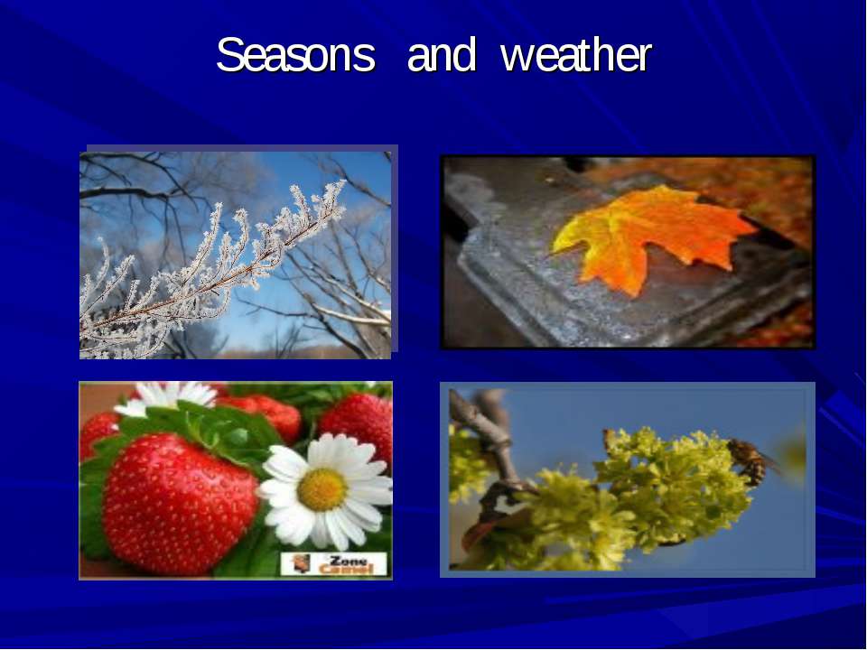 Времена года (Seasons and weather)  - Скачать презентации бесплатно | Читать или скачать учебники для школы онлайн бесплатно ☑ Школьные учебники school-textbook.com