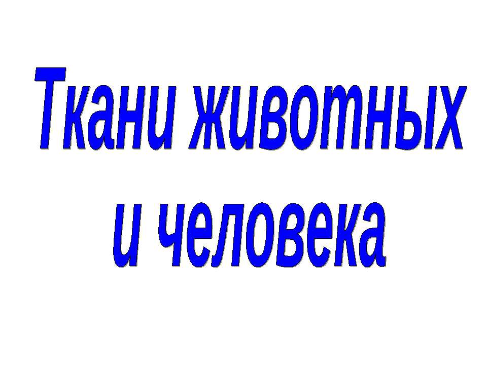 Ткани животных и человека  - Скачать презентации бесплатно | Читать или скачать учебники для школы онлайн бесплатно ☑ Школьные учебники school-textbook.com