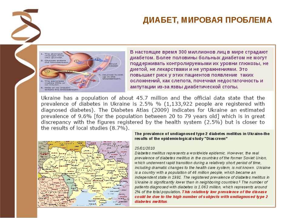 Диабет, мировая проблема  - Скачать презентации бесплатно | Читать или скачать учебники для школы онлайн бесплатно ☑ Школьные учебники school-textbook.com