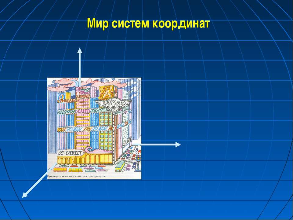 Мир систем координат  - Скачать презентации бесплатно | Читать или скачать учебники для школы онлайн бесплатно ☑ Школьные учебники school-textbook.com