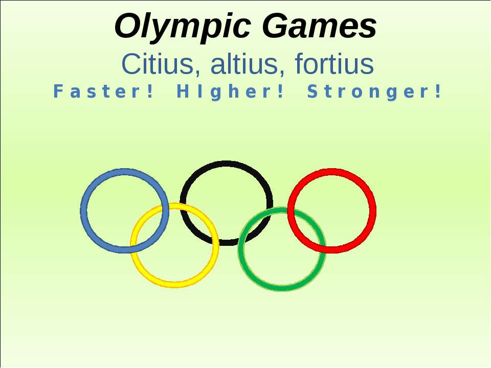 Olympic Games  - Скачать презентации бесплатно | Читать или скачать учебники для школы онлайн бесплатно ☑ Школьные учебники school-textbook.com