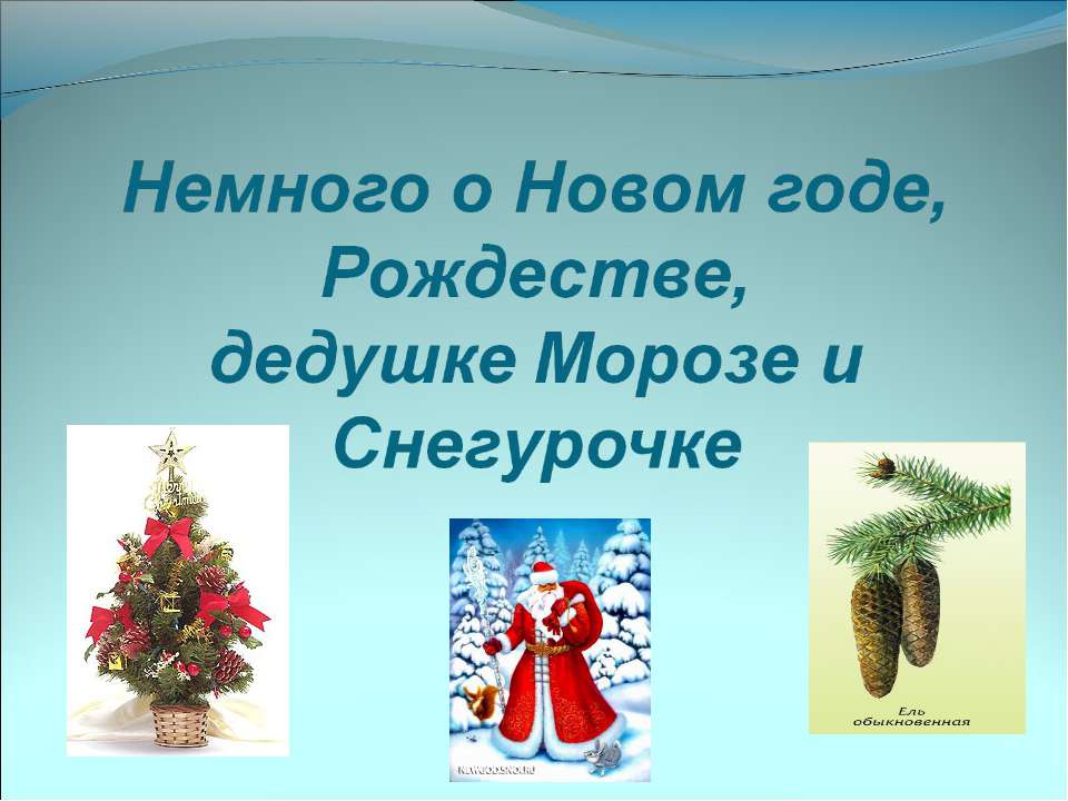Немного о Новом годе, Рождестве, дедушке Морозе и Снегурочке  - Скачать презентации бесплатно | Читать или скачать учебники для школы онлайн бесплатно ☑ Школьные учебники school-textbook.com