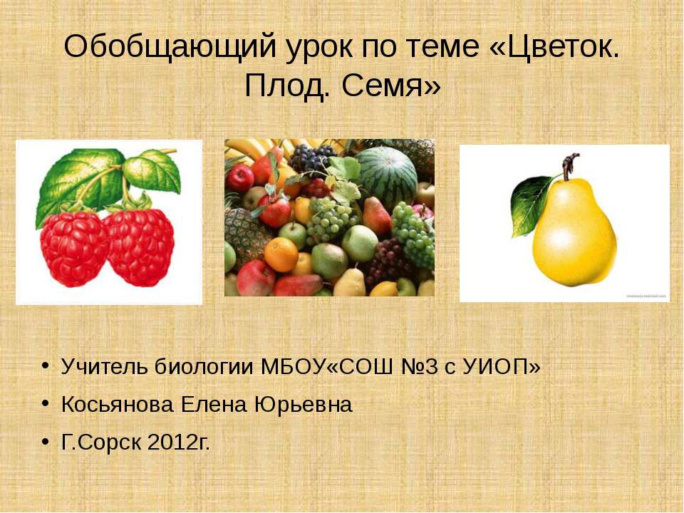 Цветок. Плод. Семя - Скачать презентации бесплатно ☑ Презентации по предметам на gdz-books.ru