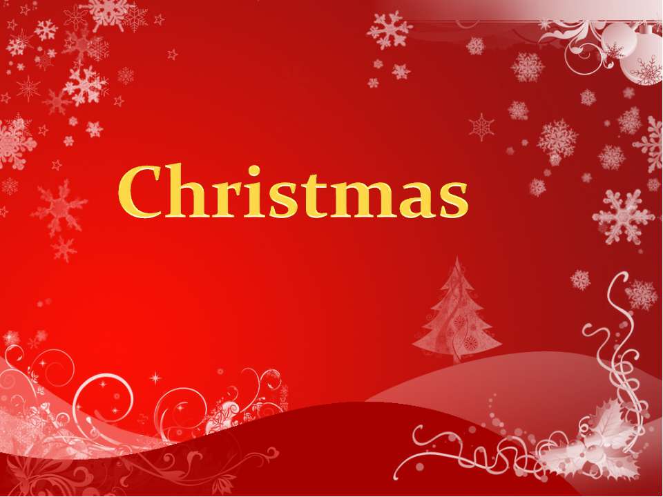 Christmas - Скачать презентации бесплатно ☑ Презентации по предметам на gdz-books.ru