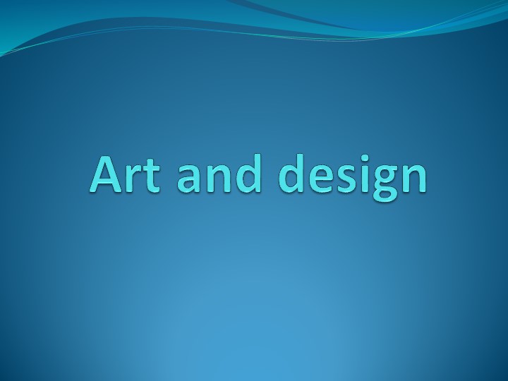 Презентация на тему Art 5 класс - Скачать презентации бесплатно ☑ Презентации по предметам на gdz-books.ru