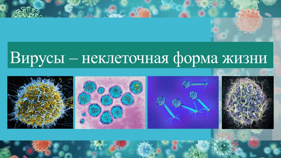 Презентация по биологии "Вирусы – неклеточная форма жизни" 10 класс - Скачать презентации бесплатно ☑ Презентации по предметам на gdz-books.ru